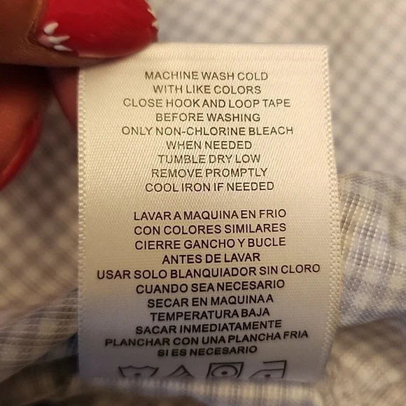 Habit Blue Casual Button Down Shirt - Picture 10 of 10